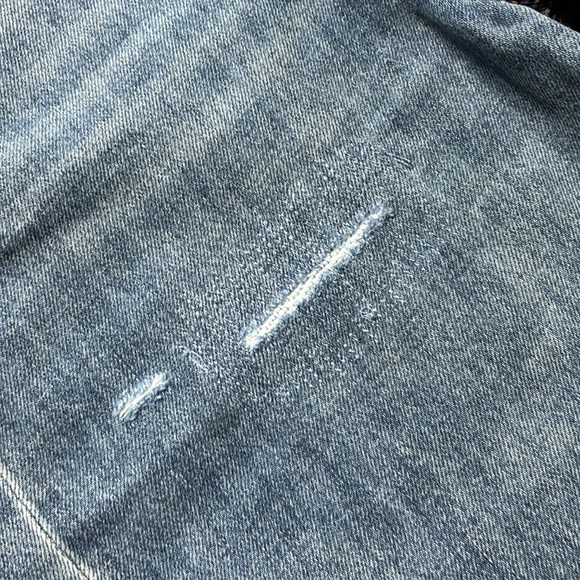 Sandrine Rose X Free People Wide Leg Cropped Jeans - Picture 3 of 7